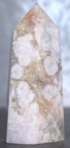 Pretty Flower Agate Tower 3.66"/188 Grams - Picture 1 of 7