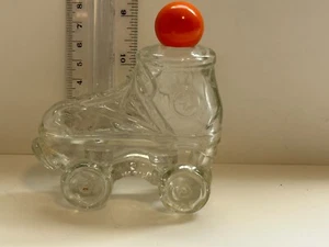 Vintage Avon Cologne Bottle Roller Skate 3180 Empty Rare Combine Ship - Picture 1 of 4