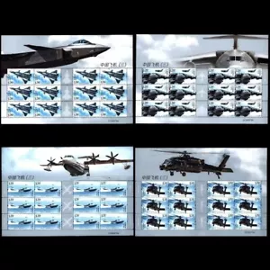 China 2021-6 Chinese Aircraft Stamps III Full Sheet - Picture 1 of 1