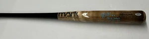 JAMES OUTMAN DODGERS SIGNED MARK LUMBER MODEL BAT "MLB DEBUT 7-31-22 PSA RG51317 - Picture 1 of 6
