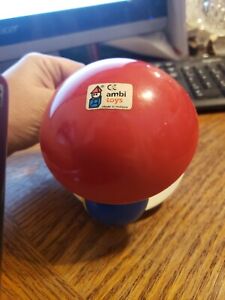 AMBI Ball-rattle Rock 'n Roll Vintage Baby Toys Made In Holland Wobble Floats 