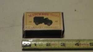 Matchbox Lesney – 68 Austin MK 2 Army Radio Truck Car 1959 Mint B5 Original Box - Picture 1 of 10