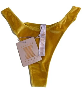 Savage X Fenty Velvet Vixen Thong Honeycomb Size XS - Picture 1 of 4