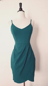 Anthropologie Dress New Size Small Teal Blue Sexy Romantic Coquette Classy - Picture 1 of 6
