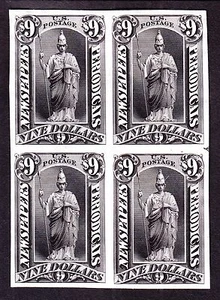 US PR27TC3m $9 Newspaper & Periodicals India Trial Color Proof Block SCV $140+ - Picture 1 of 2