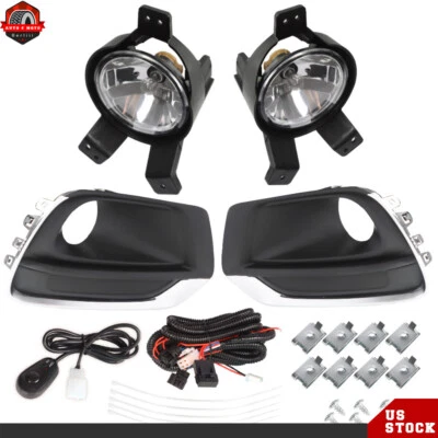For 2017-2021 Chevrolet Trax Pair of Driving Bumper Fog Lights Lamps w/Switch - Image 1 of 4