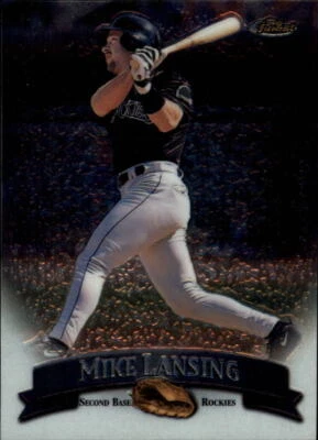 1998 Finest No-Protectors #153 Mike Lansing - NM-MT - Image 1 of 2