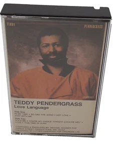 Teddy Pendergrass Love Language Cassette Tape Asylum - Imagen 1 de 3
