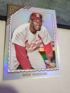 BOB GIBSON 2022 TOPPS GALLERY RAINBOW FOIL #82