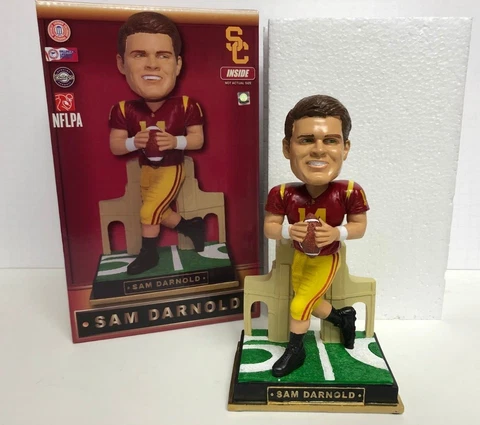 Sam Darnold USC Trojans / New York Jets Rookie Limited Edition Bobblehead Cover