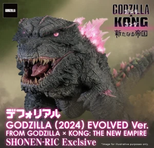 Deforeal GODZILLA 2024 EVOLVED Ver. FROM GODZILLA x KONG Shonen RIC Exclusive - Picture 1 of 11
