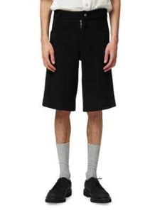 BETHANY WILLIAMS Bermuda Shorts, Belt loops, Black, Zip fly, Small, $607 NWT - Picture 1 of 4