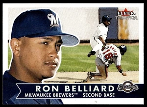 2001 Fleer Tradition #320 Ronnie Belliard Milwaukee Brewers - Picture 1 of 2
