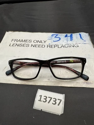 Gafas Nike 7242 002 pulido negro sobre rojo marco cuadrado 53[]16 140 Foto 1 de 4