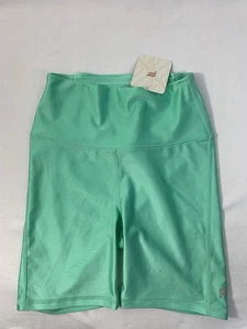 NWT $59.95 Fabletics Shorts Boost Short 6'' Digital Tide Shine/Sugared Lime XXS - Picture 1 of 8
