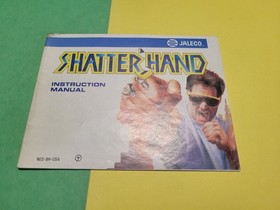 Shatterhand (Nintendo, 1991) NES MANUAL ONLY