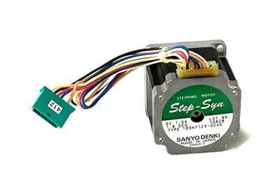 Sanyo Denki 103H87123-0240 Stepper Motor DC 3A 1.8°/STEP - Image 1 of 4