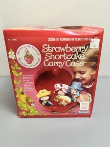 Vintage 1980 Kenner Strawberry Shortcake Doll Carry Case #43090 Open Box NOS! - Picture 1 of 14