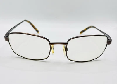 Gafas rectangulares Harley Davidson de metal marrón HD 303 SBRN 54 19 145- Foto 1 de 4