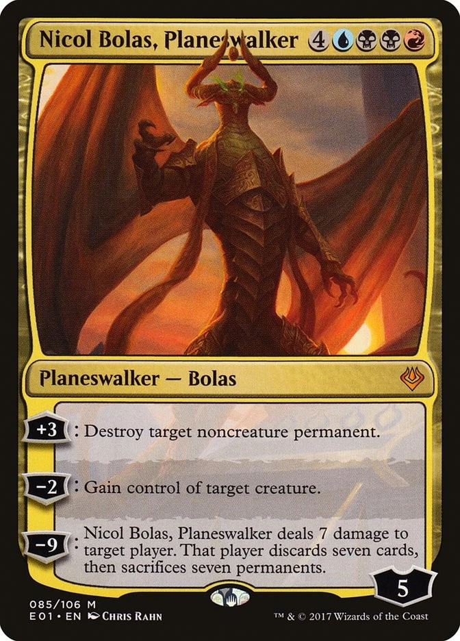 MTG Nicol Bolas, Planeswalker  - Archenemy: Nicol Bolas #85 - Image 1 of 1
