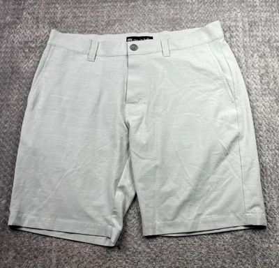 Travis Mathew Gray Shorts Men's 34" Performance Tech Chino Golf - Image 1 of 4