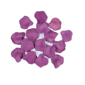 Petali viola in vellutino decorazione tavola addobbo matrimonio sposi festa part - Foto 1 di 1