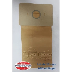Lot de 10 sacs aspirateur 161 - 09533332 - Photo 1/1