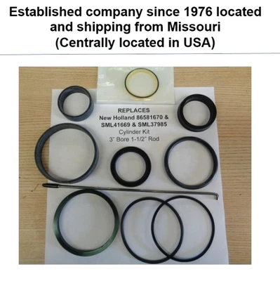 Reemplaza 86581670, SML41669 y SML37985 Kit de sellos se adapta a algunos New Holland ldrs. Leer Foto 1 de 3