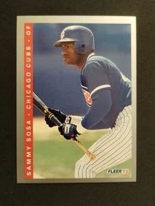 1993 Fleer - Sammy Sosa #27 - Picture 1 of 6