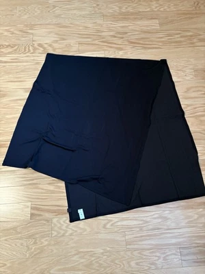 Bufanda Lululemon de nailon elastano nueva sin etiquetas negra Foto 1 de 4