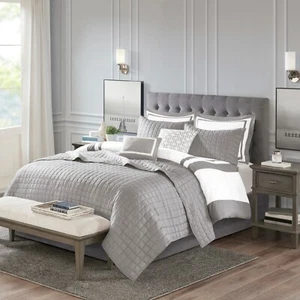 Madison Park Heritage 8 Piece Comforter and Quilt Set Collection - Picture 1 of 43