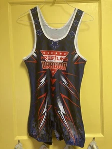 Neu Dragon Wrestling Outfit Uniform MMA Singlet Schiffe aus USA Large oder Medium - Bild 1 von 4