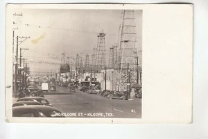Real Photo Postcard North Kilgore Street Kilgore TX 41 - Picture 1 of 1