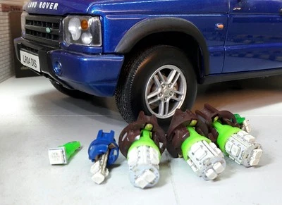 Land Rover Discovery 2 LED Green Dash Dial Instrument Panel Bulbs Set TD5 V8 - Image 1 of 4