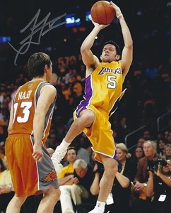 Jordan Farmar Signed 8x10 Photo Lakers Basketball #5 UCLA Bruins Star Autograph - Picture 1 of 12