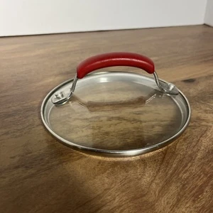 Techniques By Cooks Essentials 5.5 Inches Replacement Lid Red Handle - Picture 1 of 2