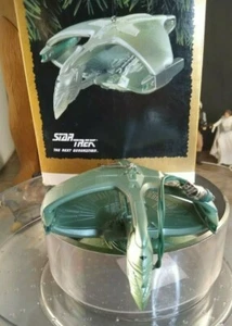 Hallmark Keepsake Christmas Ornament  1995 Romulan Warbird Light Magic Star Trek - Picture 1 of 5