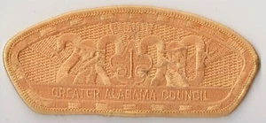 BSA, Greater Alabama Council FOS CSP, 2000 FOS, Yellow Ghost - Picture 1 of 1