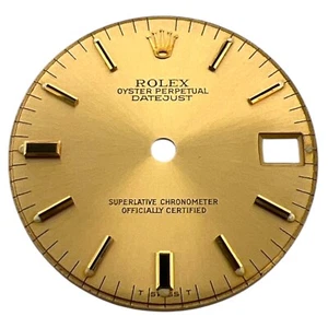 Genuine Rolex Oyster Perpetual Datejust 31mm Dial Champagne Gold 68273 - Picture 1 of 4