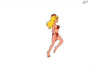 Tex Avery Show 1996-2002 Cartoon Network bikini girl animation cel b11 - Picture 1 of 1