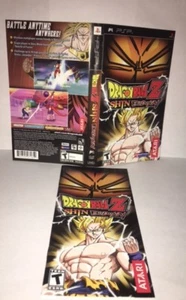 Dragon Ball Z Shin Budokai PSP ricambio originale opera e manuale - Foto 1 di 1