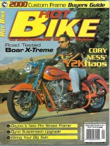 HOT BIKE 2000 JAN - HARLEY-DAVIDSONS, BOAR X-TREME, CORY NESS' Y2K HAOS - Picture 1 of 1