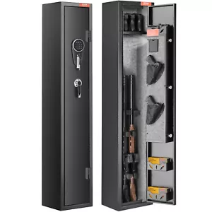 VEVOR Cassaforte per armi tastiera digitale serratura per 3 fucili 4 pistole - Afbeelding 1 van 12
