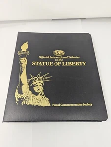 International Tributes The Statue Of Liberty Album Postal Commemorative Society - Bild 1 von 8