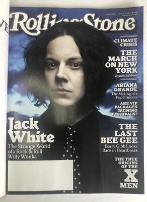 Rolling Stone Magazine - Jack. White - Issue 1210 - June 5, 2014 Paper Cover Foto 1 de 4