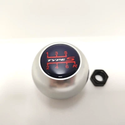TYPE S CHROME SHIFT GEAR KNOB for HONDA CIVIC EP3 FN2 FK2 INTEGRA ACCORD IVTEC R - Image 1 of 4