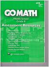 Go Math!: Assessment Resource with Answers Grade 8 - Paperback - GOOD