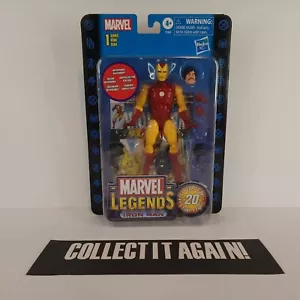 Marvel Legends 20th Anniversary Series 1 Iron Man NOC sigillato - Foto 1 di 12