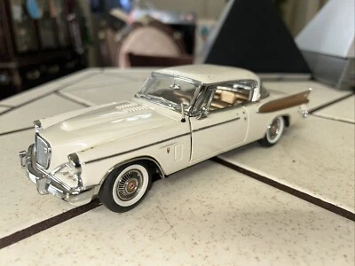 DANBURY MINT 50TH ANNIVERSARY 1957 STUDEBAKER GOLDEN HAWK **RARE/(READ) - Image 1 of 4