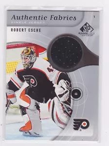 2005 Upper Deck - SP Game Used -Authentic Fabrics -Robert Esche #AFRE - Imagen 1 de 2